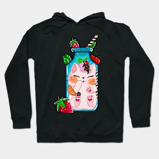 Cat in Bottle Hoodie